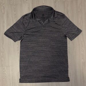 CHAMPION men’s Gray dri-for collard shirt Small